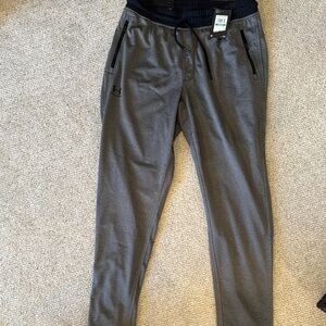 Under Armour Gray Sweatpants Relaxed Fit Joggers